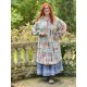 robe Tora in Madras Rainbow Magnolia Pearl - 8