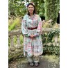 robe Tora in Madras Rainbow Magnolia Pearl - 2