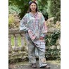 dress Tora in Madras Rainbow Magnolia Pearl - 1