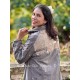 veste longue Helena Josephina in Moody Blues Magnolia Pearl - 19