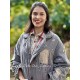 veste longue Helena Josephina in Moody Blues Magnolia Pearl - 15