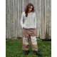 pants 11394 BRENDA Walnut cotton twill Ewa i Walla - 15