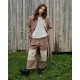 pants 11394 BRENDA Walnut cotton twill Ewa i Walla - 14