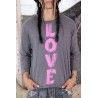 T-shirt Circus Love Viggo in Punk Magnolia Pearl - 10