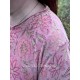 T-shirt Remi in Sunset Flower Magnolia Pearl - 12