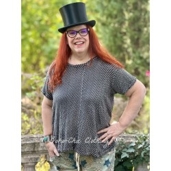 T-shirt Dot Print in Charlie Magnolia Pearl - 1