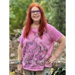 T-shirt Love Is The Remedy in Allium Magnolia Pearl - 1