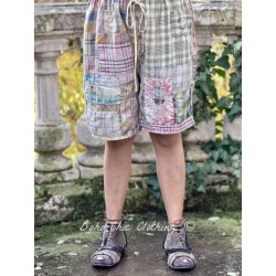 shorts Coquette in Madras Rainbow