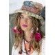 hat Patchwork Hunter in Madras Rainbow