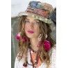 hat Patchwork Hunter in Madras Rainbow Magnolia Pearl - 14