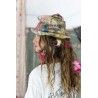 hat Patchwork Hunter in Madras Rainbow Magnolia Pearl - 19