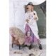 skirt Spirit Warrior Pissarro in Madras Allium Magnolia Pearl - 18