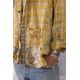 chemise Boyfriend in Sunshine Plaid Magnolia Pearl - 31