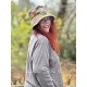 hat Patchwork Hunter in Madras Rainbow Magnolia Pearl - 4