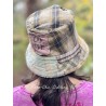 hat Patchwork Hunter in Madras Rainbow Magnolia Pearl - 13