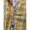 chemise Boyfriend in Sunshine Plaid Magnolia Pearl - 22