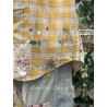 chemise Boyfriend in Sunshine Plaid Magnolia Pearl - 40