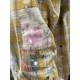 chemise Boyfriend in Sunshine Plaid Magnolia Pearl - 45