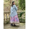 skirt Spirit Warrior Pissarro in Madras Allium Magnolia Pearl - 5