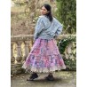 skirt Spirit Warrior Pissarro in Madras Allium Magnolia Pearl - 6