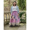 skirt Spirit Warrior Pissarro in Madras Allium Magnolia Pearl - 4