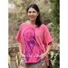 T-shirt Heart Of Mother Earth in La Tuna Magnolia Pearl - 1