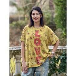 T-shirt Floral Circus Love in Lark Flower Magnolia Pearl - 1