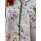 chemise Boyfriend in Pressed Flowers Magnolia Pearl - 16