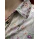shirt Boyfriend in Pressed Flowers Magnolia Pearl - 27