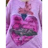 T-shirt Awaken Sleeping Heart Viggo in Allium Magnolia Pearl - 20