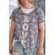 T-shirt Floral Circus Love in Ramon Magnolia Pearl - 5