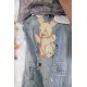 jean's Be A Poem Miner Denims in Washed Indigo Magnolia Pearl - 4