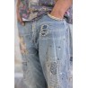 jean's Be A Poem Miner Denims in Washed Indigo Magnolia Pearl - 43