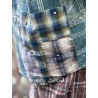 shirt Landes in Romeo Check Magnolia Pearl - 25