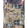 overalls Love in Madras Tropical Magnolia Pearl - 25