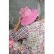 chapeau Audrey Calico in Azalea