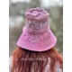chapeau Audrey Calico in Azalea