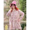 chapeau Audrey Calico in Azalea