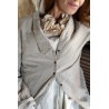 jacket ALOE Striped linen Les Ours - 21