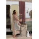 robe PASSION coton Liberty vieux rose et Liberty beige rosé Les Ours - 14