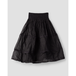 skirt / petticoat 22223 CASANDRA Black organdie Ewa i Walla - 1