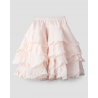 skirt / petticoat 22231 TINE Pink hard voile Ewa i Walla - 16