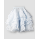 skirt / petticoat 22231 TINE Ice blue hard voile Ewa i Walla - 18