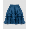 skirt / petticoat 22231 TINE Dark blue hard voile Ewa i Walla - 15