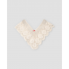 collar 77587 SIMONE Cream cotton lace Ewa i Walla - 21