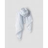 scarf 77592 JUDY Ice blue cotton gauze Ewa i Walla - 2