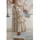 skirt FRAMBOISE Striped linen Les Ours - 13