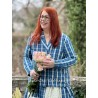 jacket 66752 BETTY Checked cotton Ewa i Walla - 14