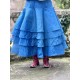skirt / petticoat 22231 TINE Dark blue hard voile Ewa i Walla - 5