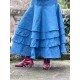 skirt / petticoat 22231 TINE Dark blue hard voile Ewa i Walla - 6